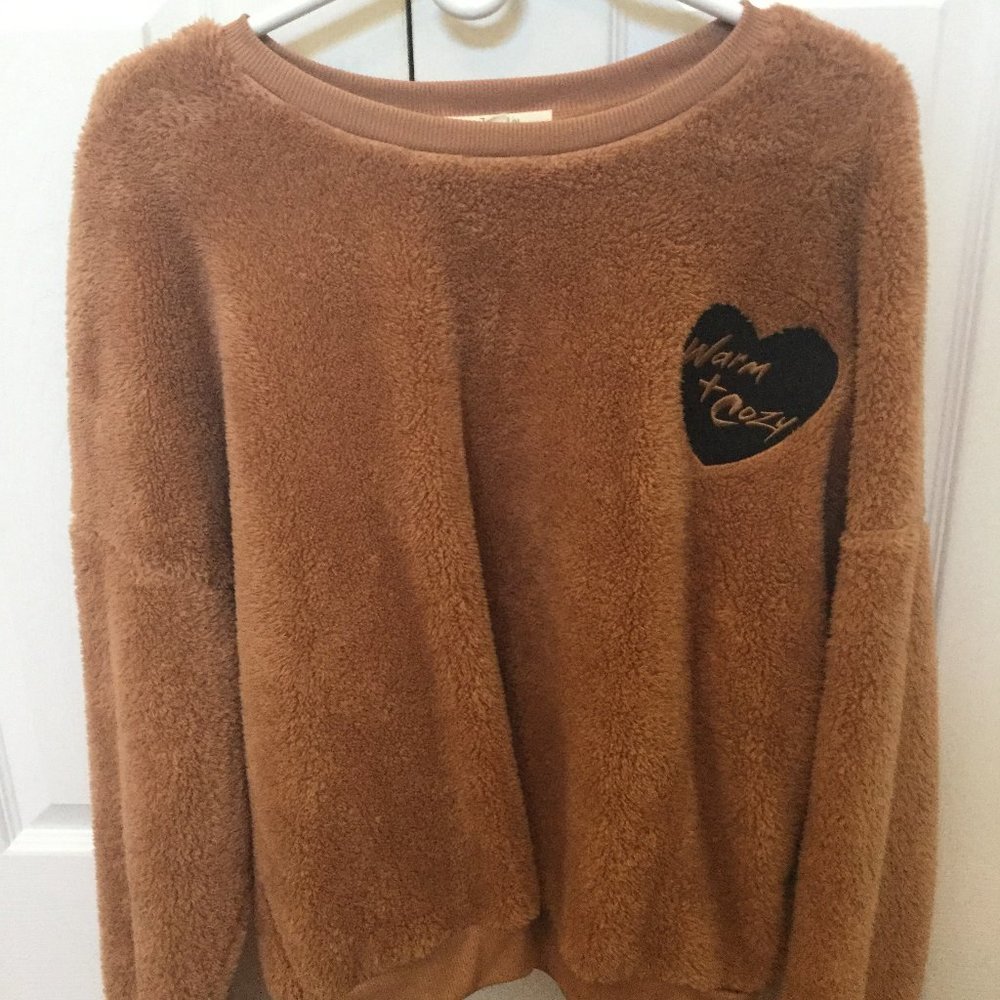 Teddy Bear Fuzzy Sweater